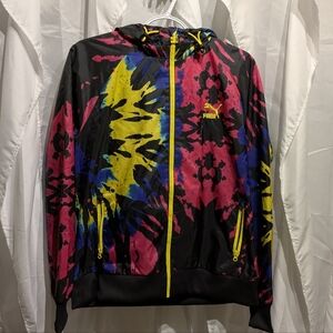 C1 Puma Hooded Windbreaker Sz Large
